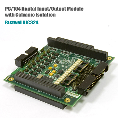 Fastwel DIC324 PC/104 DIO Module with Galvanic Isolation